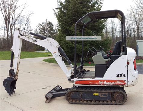 bobcat 324 mini excavator sale|bobcat 324 specifications.